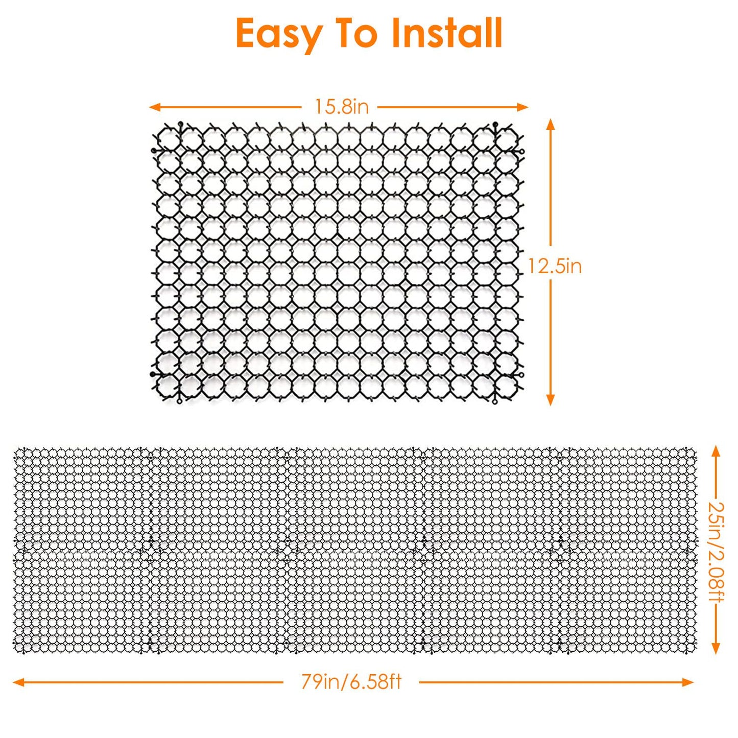 10Pcs Cat Scat Mat with Spikes 15.8x12.5in Cat Repellent Scat Mats Spike Deterrent Stopper Mat for Pet Cats Dogs 13x1ft Area